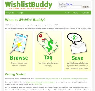 Wishlist Buddy Screenshot